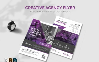Creative Agency Flyer Template