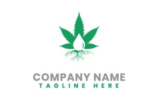Natural Leaf Business Logo Template