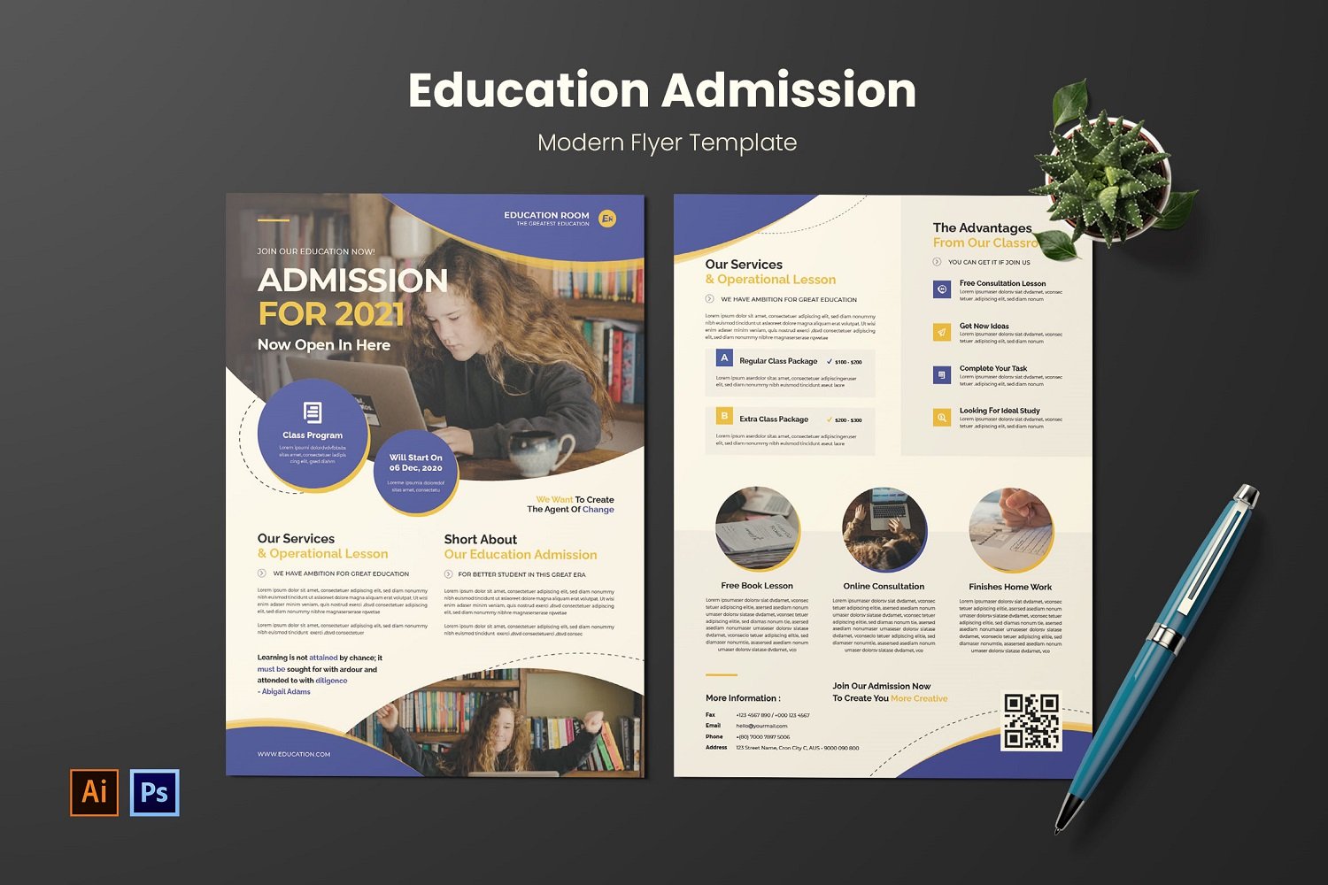 Template #180406 Education Print Webdesign Template - Logo template Preview