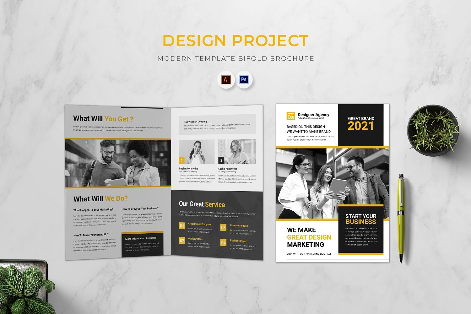 Template #180438 Brochure Business Webdesign Template - Logo template Preview