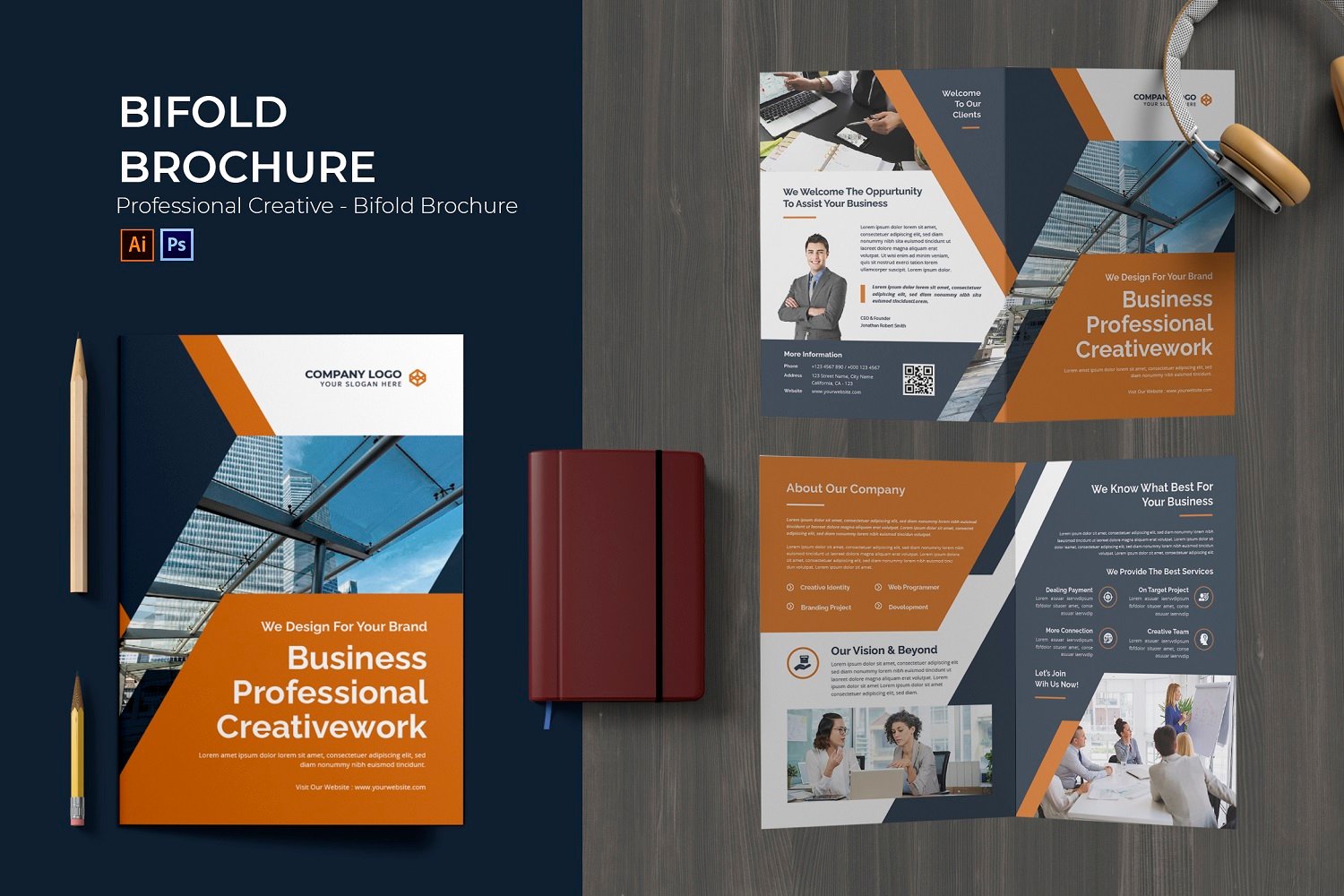 Template #180450 Brochure Business Webdesign Template - Logo template Preview