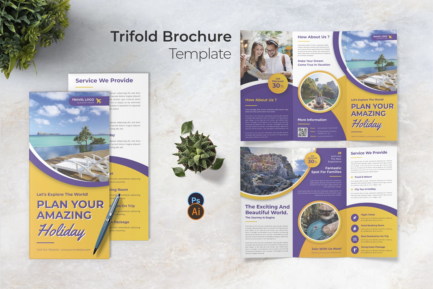 Template #180471 Brochure Business Webdesign Template - Logo template Preview