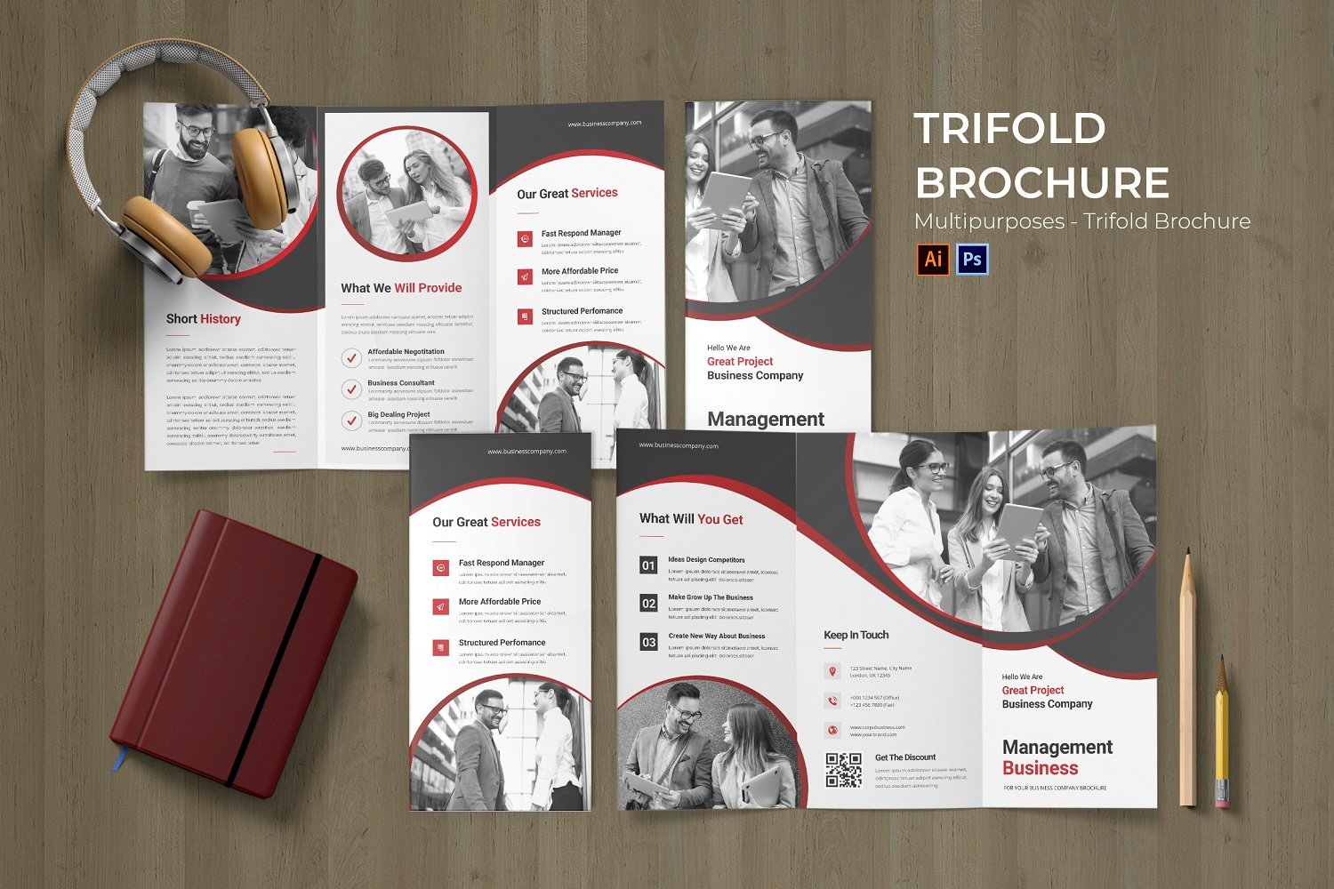 Template #180477 Flyer Business Webdesign Template - Logo template Preview