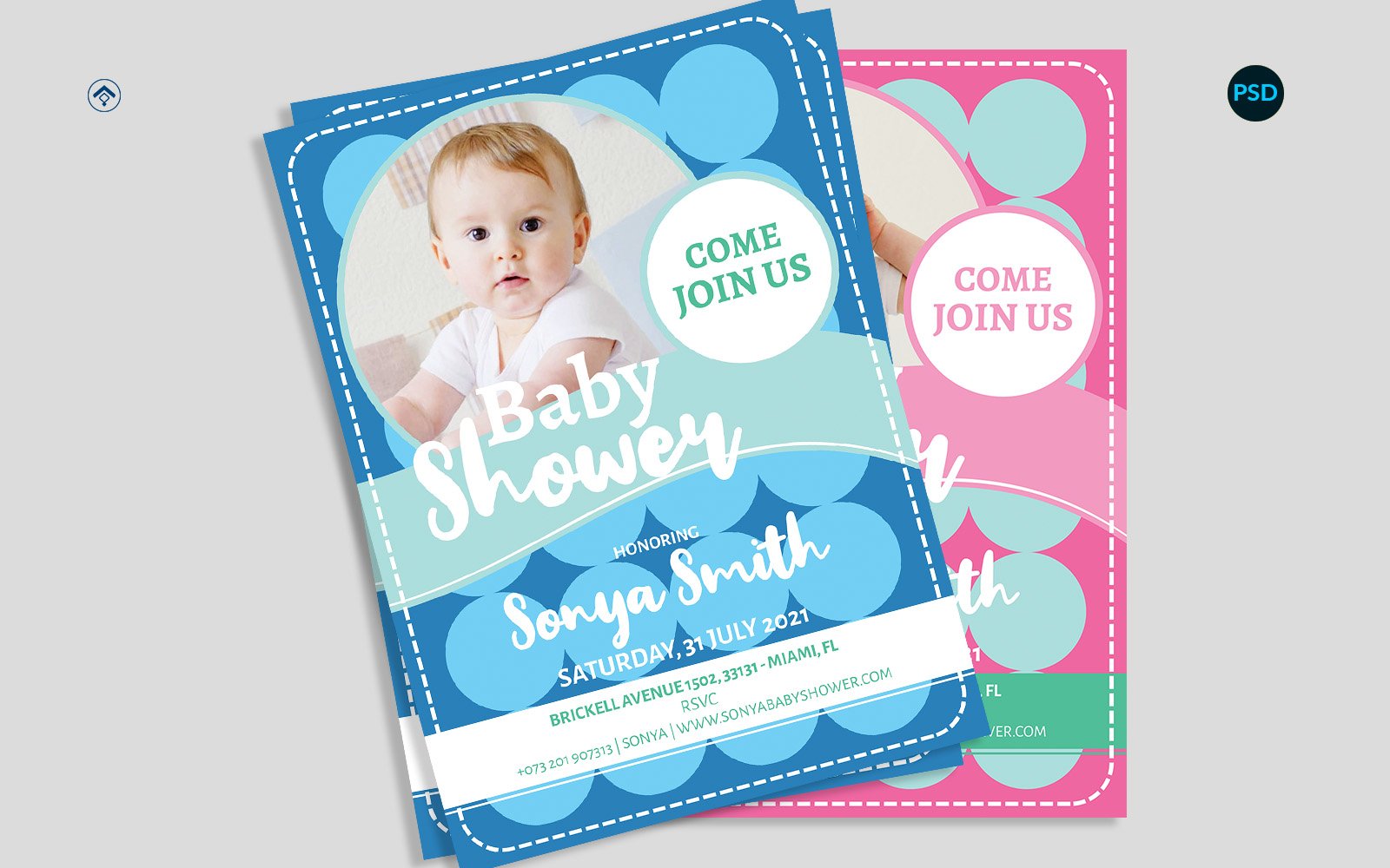 Template #180494 Baby Baby Webdesign Template - Logo template Preview