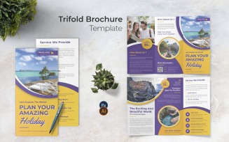 Amazing Holiday Trifold Brochure