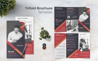 Branding Identity Trifold Brochure