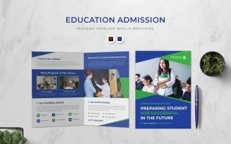 Education Admission Bifold Brochure