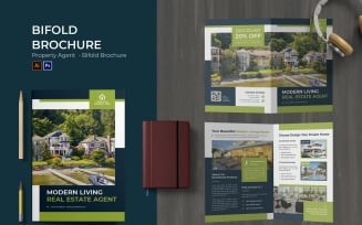 Property Agent Bifold Brochure