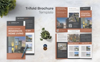 Residences Living Trifold Brochure