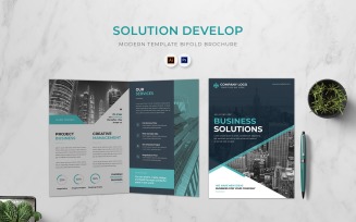 Solution Develop Bifold Brochure