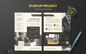 Start Up Project Modern Flyer