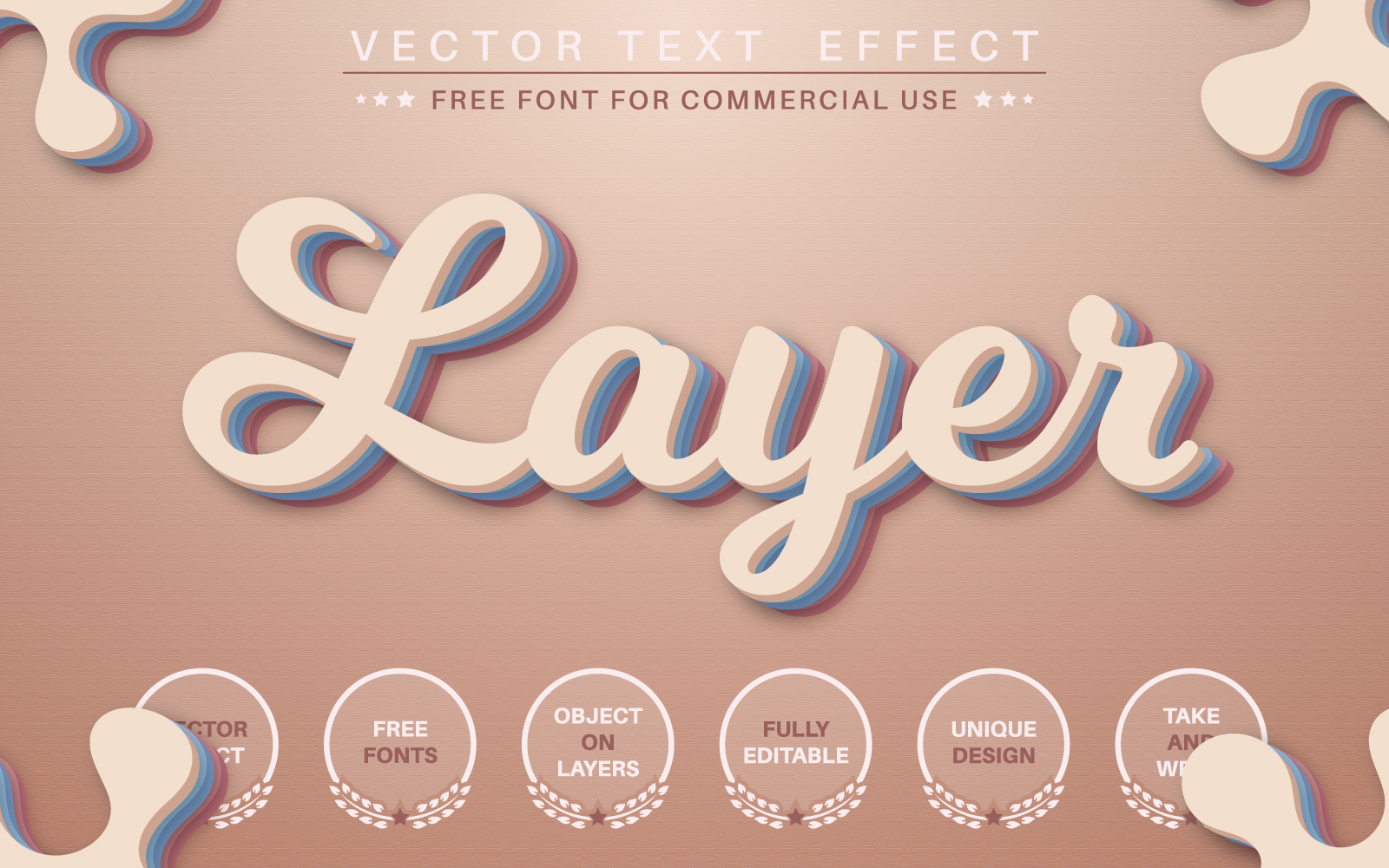 Template #180513 Effectfont Styleeditable Webdesign Template - Logo template Preview