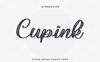 Cupink Font