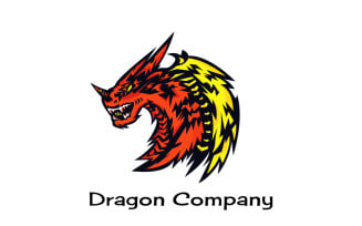 Dragon Mascot - Logo Template