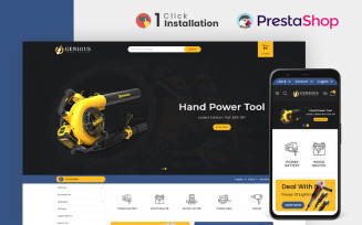 Genious Power Tools PrestaShop Theme