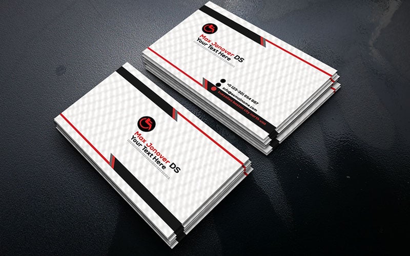 Template #180655 Business Card Webdesign Template - Logo template Preview