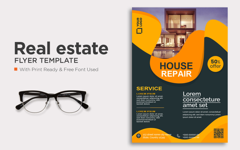 Building your own Home Print Template Design Corporate Identity