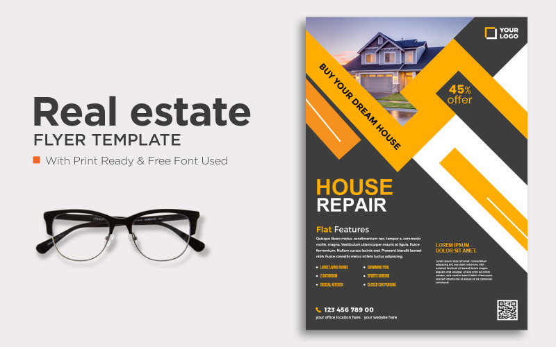 Building your own Home Print Template Corporate Identity