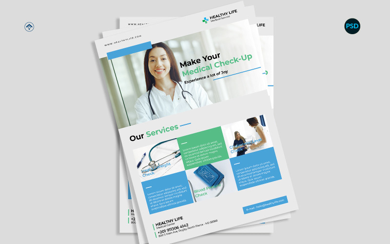 Medical & Healthcare Flyer V1 Corporate Identity