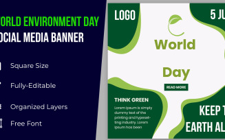 World Environment Day Social Media Banner