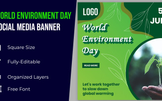 World Environment Day Social Media Poster
