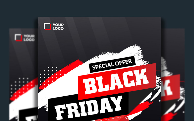 Black Friday Sale Banner Template Corporate Identity