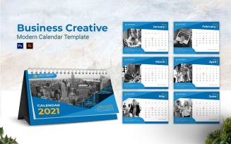 Business Creative Desk Calendar Planner