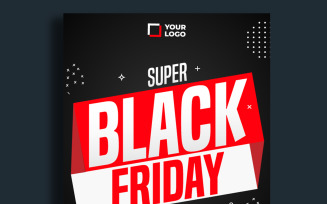 Flyer Template for Black Friday