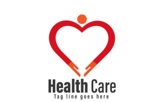 Health And Care Logo Template