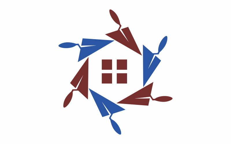 Hexagon Repair Logo Template