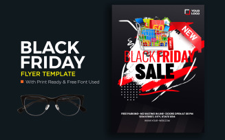 Special Offer Black Friday Flyer Template
