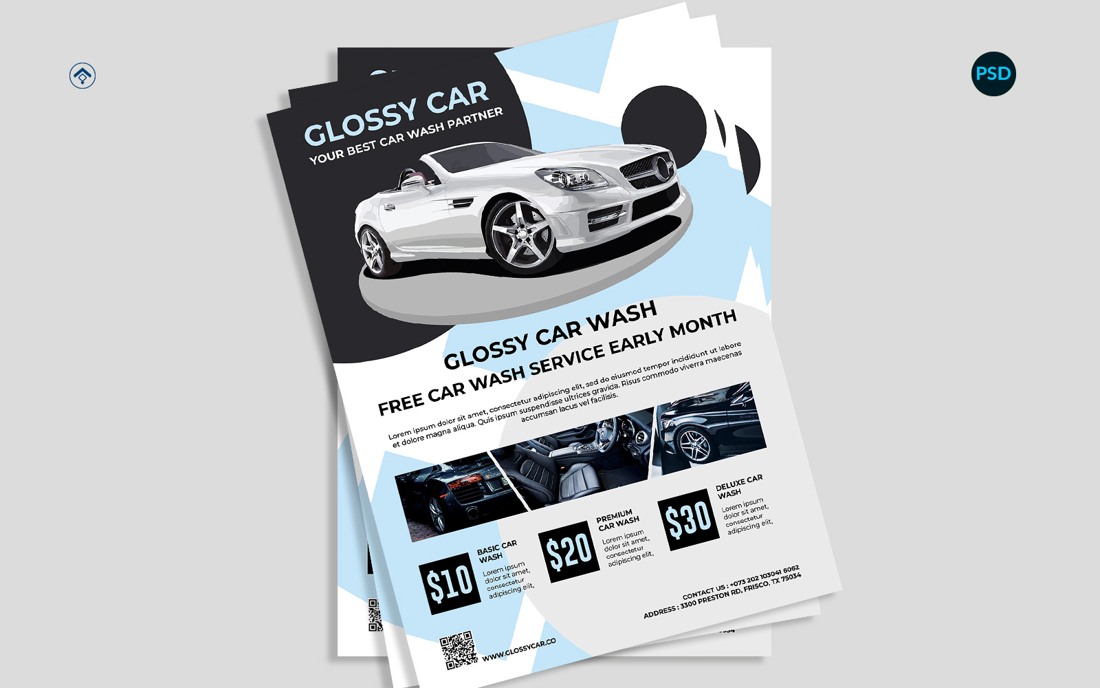 Template #180839 Auto Clean Webdesign Template - Logo template Preview