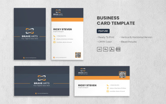 Brave Arts - Business Card Template