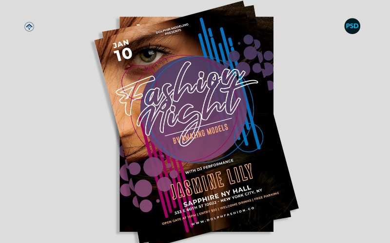 Fashion Promo Sale Flyer V8 Corporate Identity