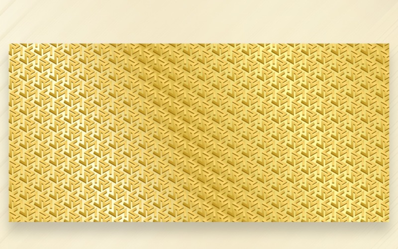 Ornament Pattern GOLDEN & Leman Background
