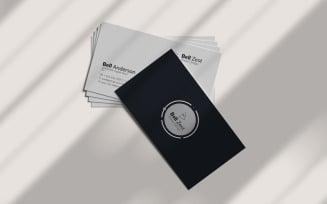 Bell Anderson Creative mimimalst Business Card Vol_ 92