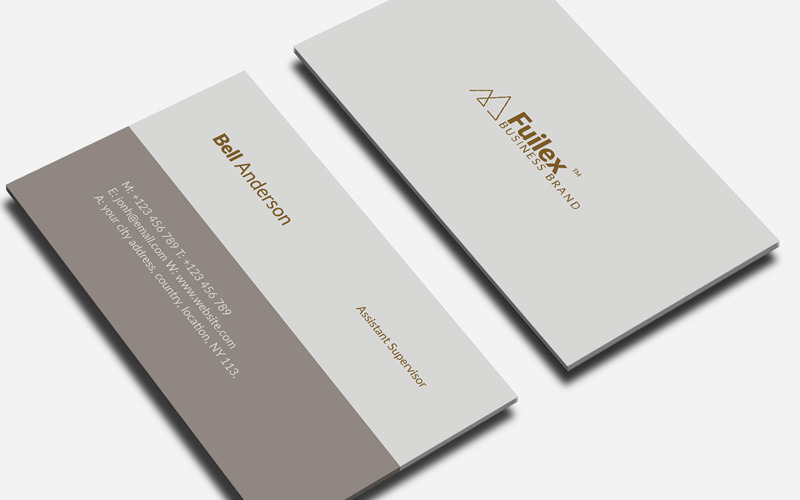 Bell Anderson Creative mimimalst Business Card Vol_ 93 Corporate Identity