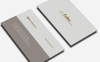 Bell Anderson Creative mimimalst Business Card Vol_ 93