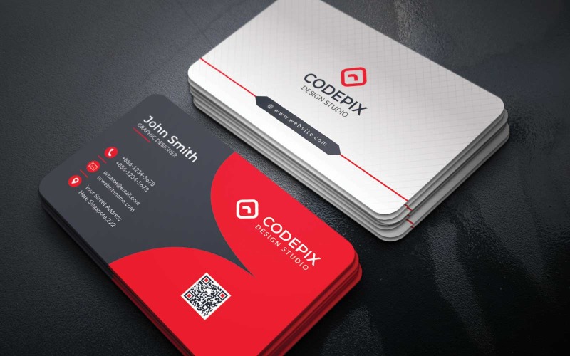 Business Card v.58 Corporate Identity