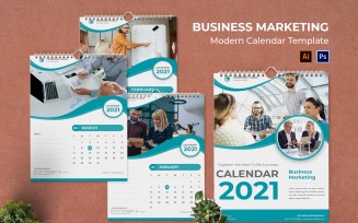 Business Marketing Calendar Portrait Planner