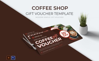 Coffee Shop Gift Vouchers