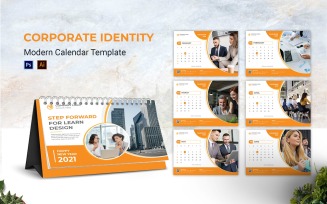Corporate Identity Desk Calendar Planner