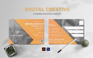 Digital Creative Postcard