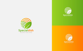 Food Logo Special Dish Design Logo template