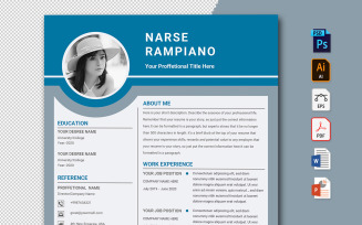Narse Professional Resume Template