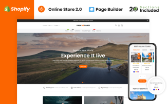 Palm Voyages Travel Store Shopify Theme