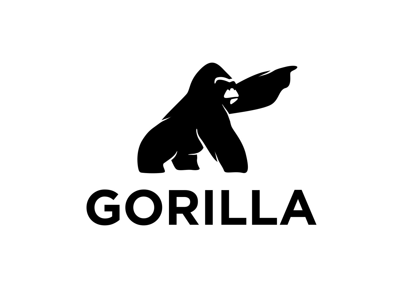 Kit Graphique #181297 Gorilla Gorilla Divers Modles Web - Logo template Preview