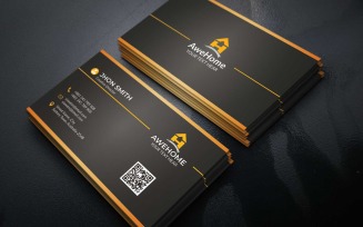 Creative Business Card Text Here