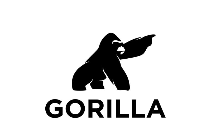 Gorilla Logo - Gorilla Logo template Logo Template