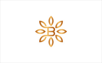 Boutique Luxury Letter B Logo template